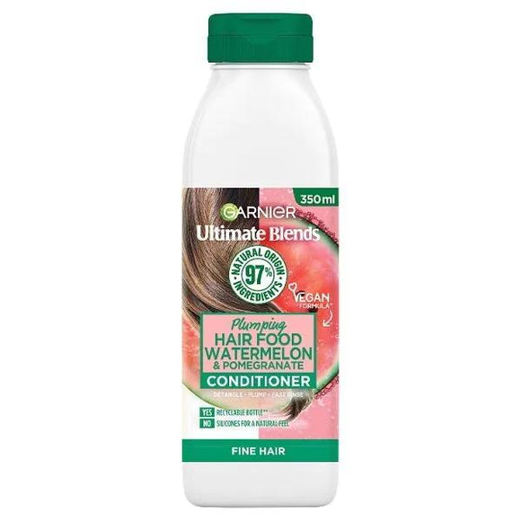 Garnier Ultimate Blends Hair Food Watermelon & Pomegranate Conditioner 350ml