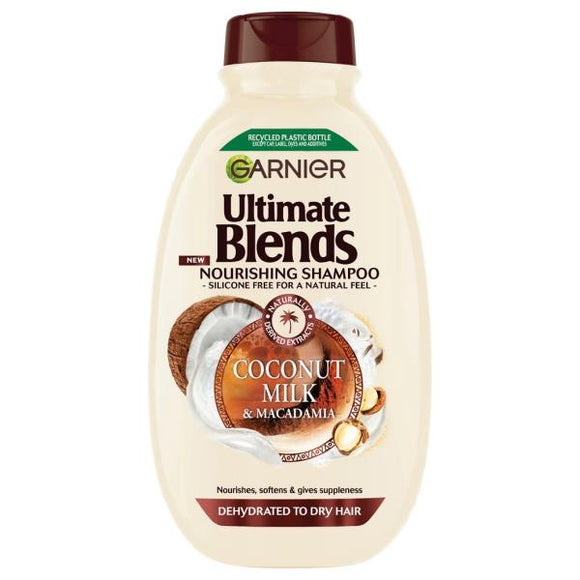 Garnier Ultimate Blends Coconut Milk & Macadamia Shampoo 400ml