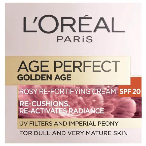 L'Oreal Age Perfect Golden Age Rosy Re-Fortifying Day Cream SPF20 50ml