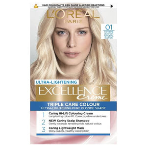 L'Oreal Excellence Pure Blonde Colour 01 Supreme Lightest Natural Blonde