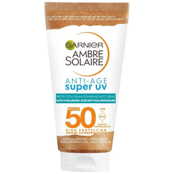 Garnier Ambre Solaire Anti-Age Super UV SPF50 Protection Cream 50ml