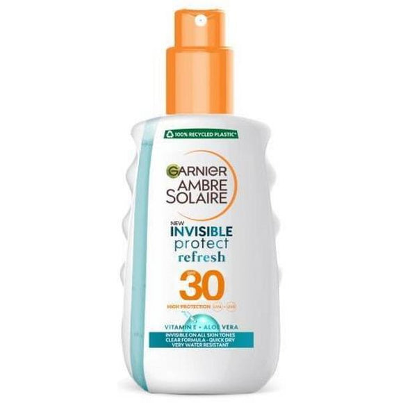 Garnier Ambre Solaire Invisible Protect Refresh SPF30 Sun Protection Spray 200ml