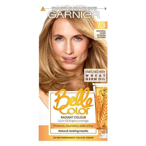 Garnier Belle Color Permanent Colour 7.3 Natural Dark Golden Blonde