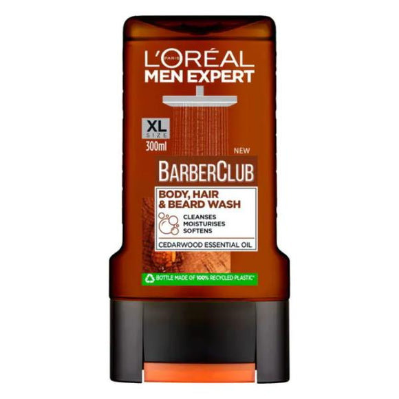 L'Oreal Men Expert Barber Club Body Hair & Beard Wash 300ml