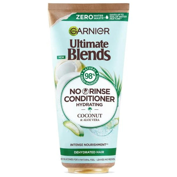 Garnier Ultimate Blends No Rinse Conditioner Coconut & Aloe Vera 200ml