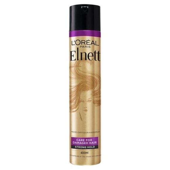 L'Oreal Elnett Hairspray Strong Hold For Damaged Hair 400ml