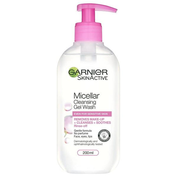 Garnier Skin Active Micellar Cleansing Gel Wash 200ml