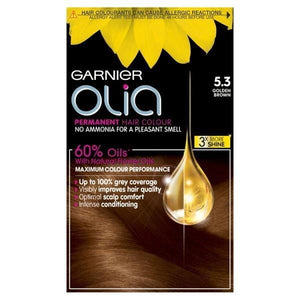 Garnier Olia Permanent Hair Colour 5.3 Golden Brown