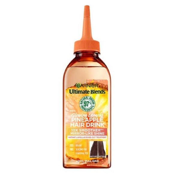 Garnier Ultimate Blends Glowing Lengths Pineapple Hair Drink 200ml