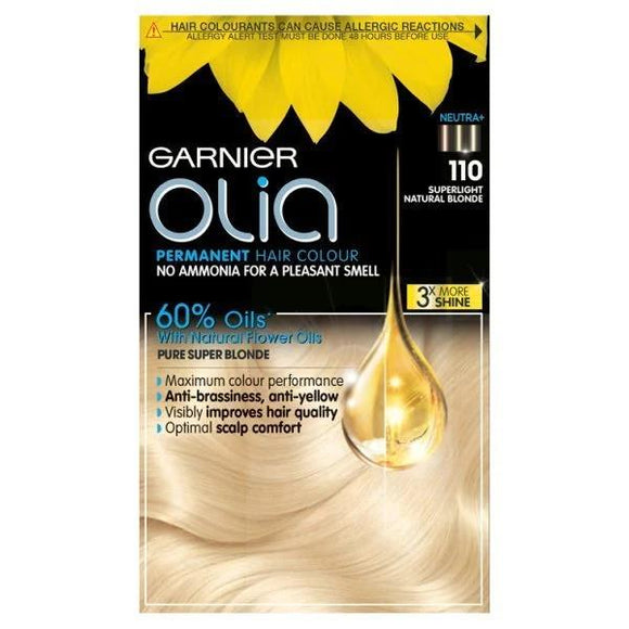 Garnier Olia Permanent Hair Colour 110 Superlight Natural Blonde