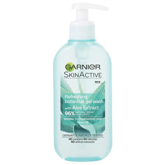Garnier Skin Active Refreshing Botanical Gel Wash with Aloe Extract 200ml