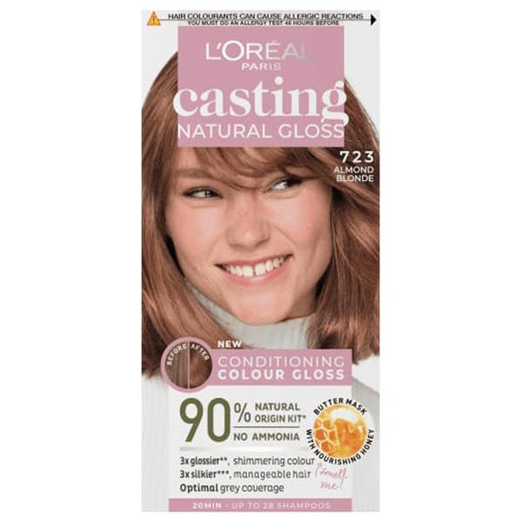 L'Oreal Casting Natural Gloss 723 Almond Blonde