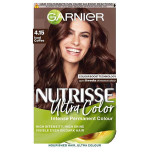 Garnier Nutrisse Ultra Color Permanent Colour 4.15 Iced Coffee