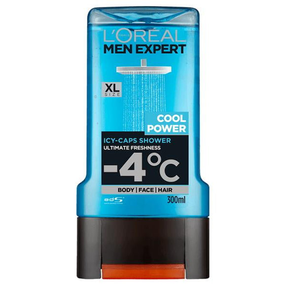 L'Oreal Men Expert Cool Power Icy-Caps Shower Gel 300ml