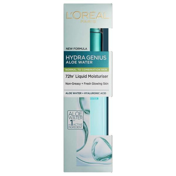 L'Oreal Hydra Genius Liquid Moisturiser Normal To Combination Skin 70ml