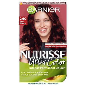 Garnier Nutrisse Ultra Color Permanent Colour 2.60 Dark Cherry