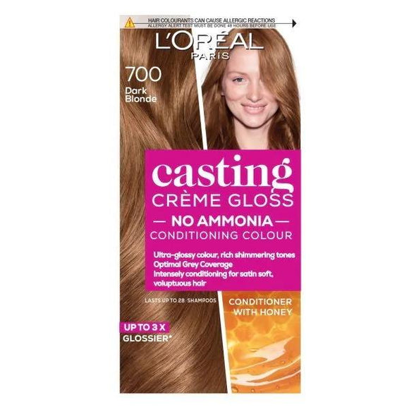 L'Oreal Casting Creme Gloss Semi-Permanent Hair Colour 700 Dark Blonde
