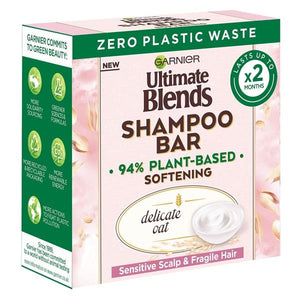 Garnier Ultimate Blends Shampoo Bar Softening Delicate Oat 60g