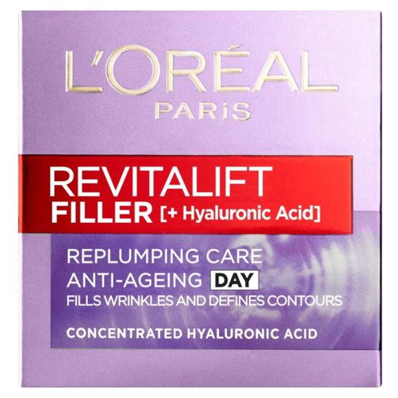 L'Oreal Revitalift Filler Replumping Care Anti-Ageing Day Cream 50ml
