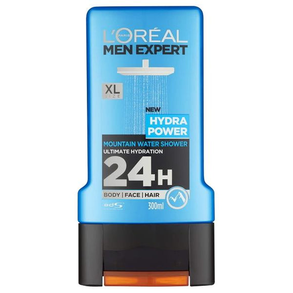 L'Oreal Men Expert Hydra Power Mountain Water Shower Gel 300ml