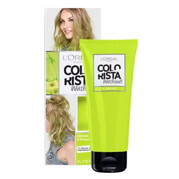 L'oreal Colorista Washout Lime Hair 80ml