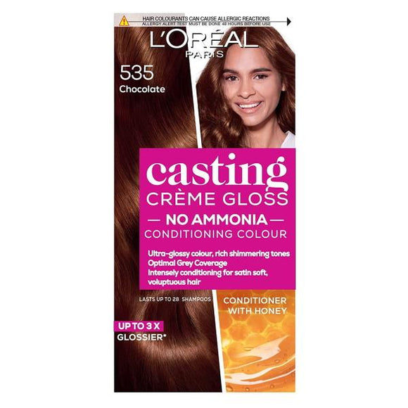 L'Oreal Casting Creme Gloss Semi-Permanent Hair Colour 535 Chocolate