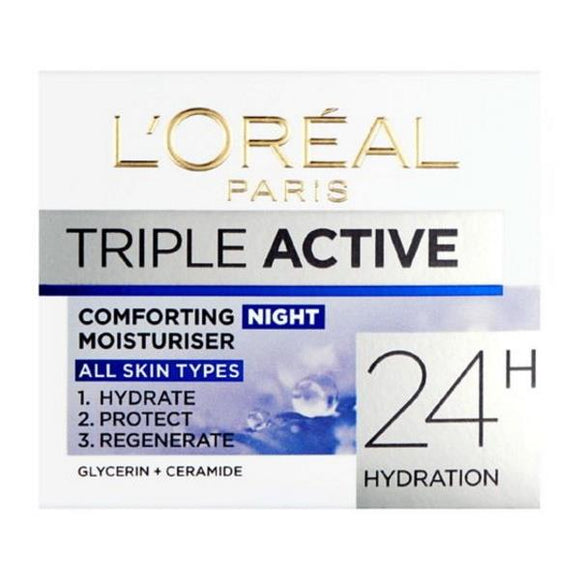 L'Oreal Triple Active Comforting Moisturiser Night 50ml