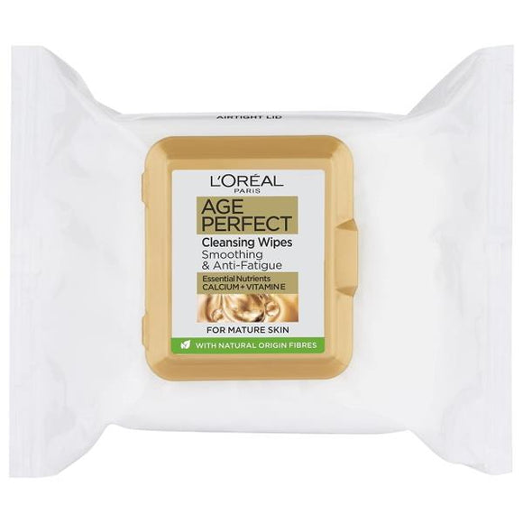 L'Oreal Age Perfect Smoothing & Anti-Fatigue 25 Cleansing Wipes