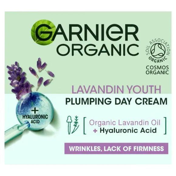 Garnier Organic Lavandin Youth Plumping Day Cream 50ml
