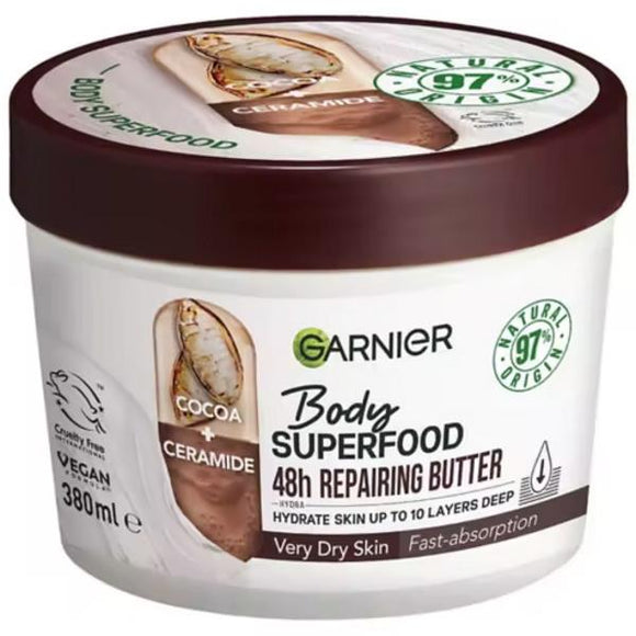 Garnier Body Superfood 48h Repairing Butter 380ml