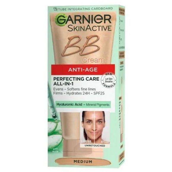 Garnier Skin Active BB Cream Anti-Age SPF15 Medium 50ml