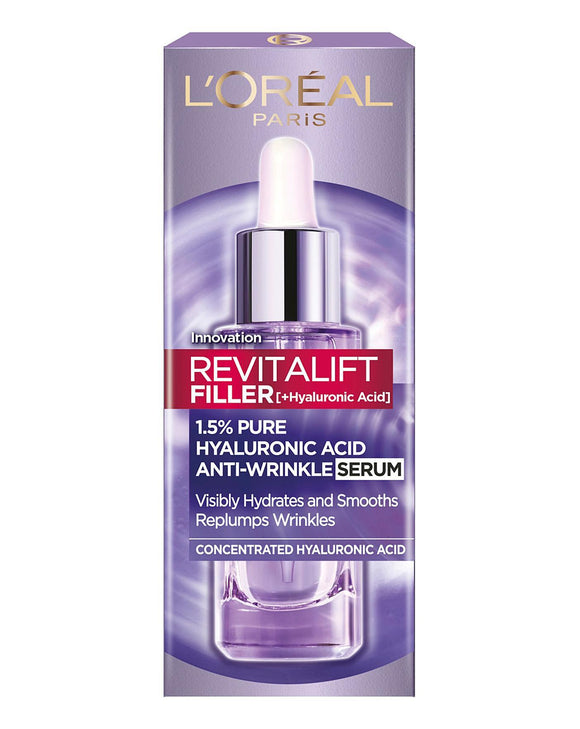L'Oreal Revitalift Filler Hyaluronic Acid Anti-Wrinkle Serum 30ml