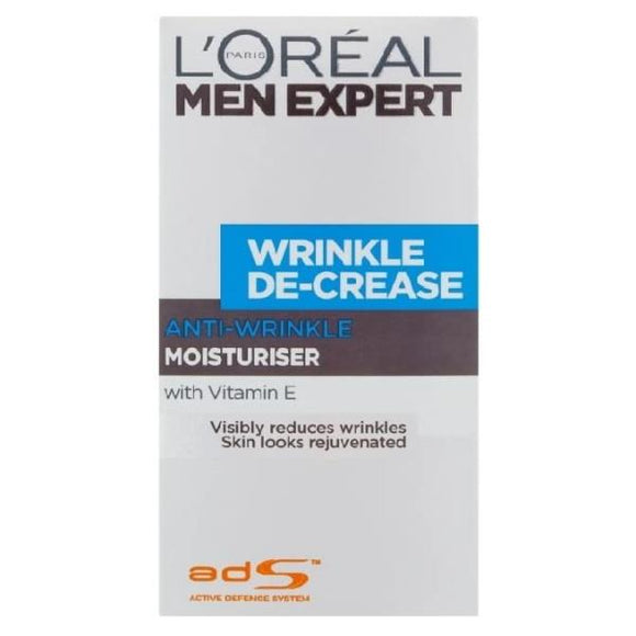 L'Oreal Men Expert Wrinkle De-Crease Anti-Wrinkle Moisturiser 50ml