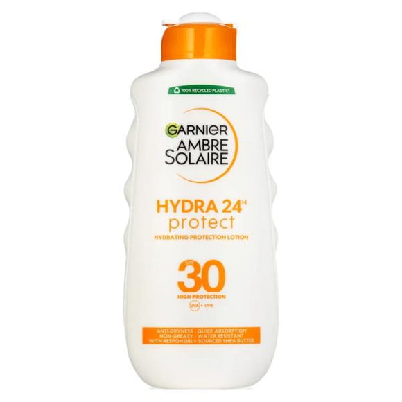 Garnier Ambre Solaire Hydra 24 Protect SPF30 Sun Lotion 200ml