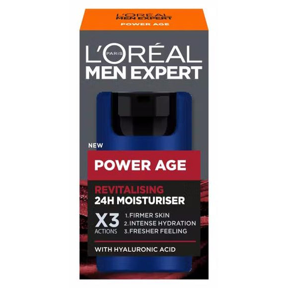 L'Oreal Men Expert Power Age Revitalising 24H Moisturiser 50ml